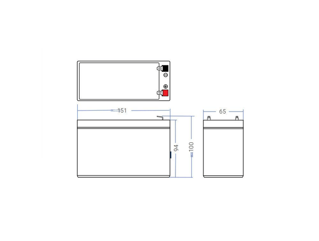Z_Batterie AGM 12Vdc - 7Ah