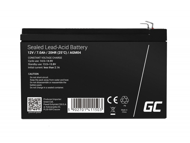 Z_Batterie AGM 12Vdc - 7Ah
